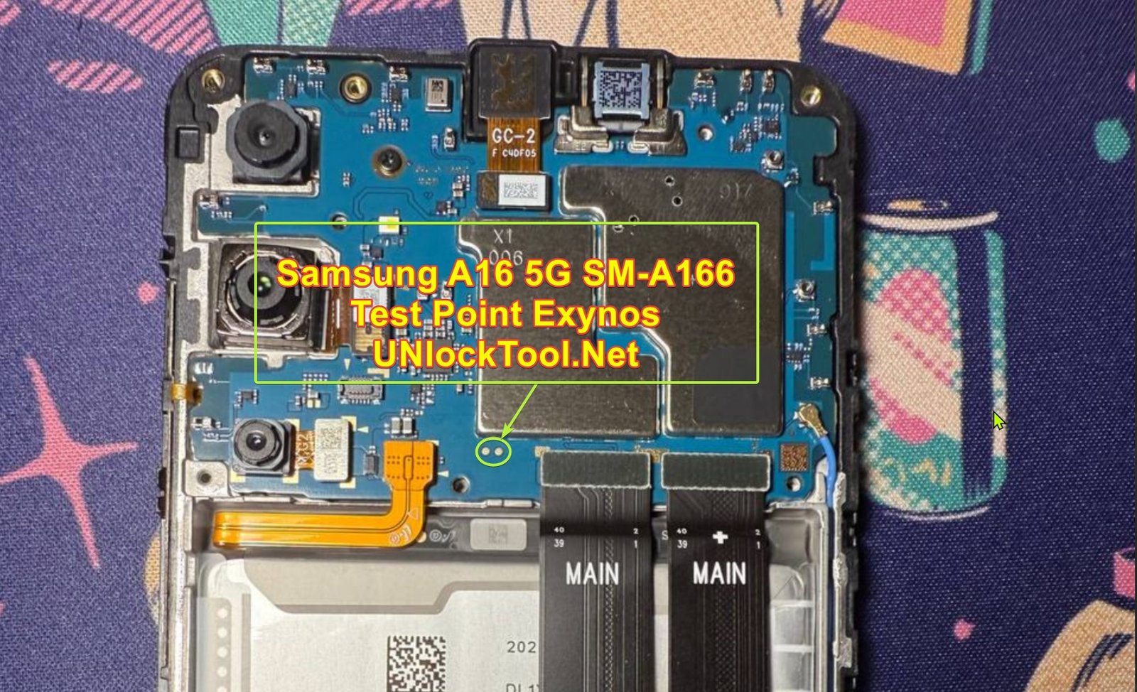 Samsung Galaxy A16 5g Test Point / EDL Point